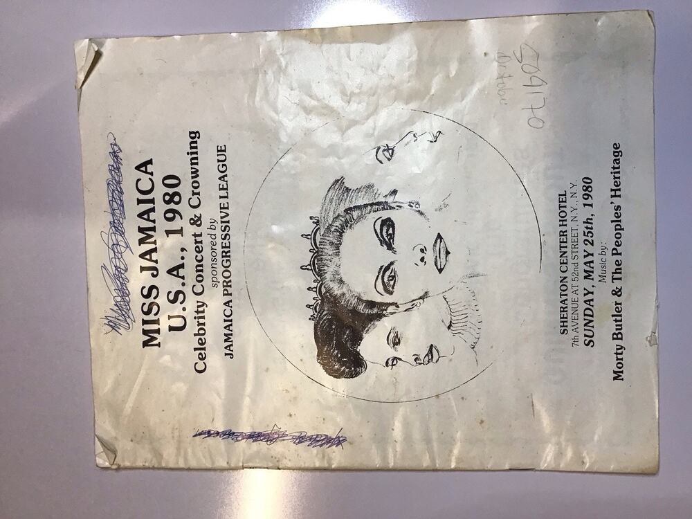 Vintage 1980 Miss Jamaica USA Pageant Souvenir Program Concert Crowning Booklet